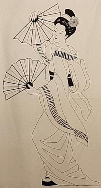 Graceful Geisha by Lonni Rossi